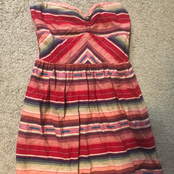 Roxy Dresses & Skirts - Tribal strapless dress